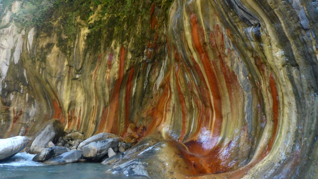 哈尤溪天然彩壁畫作_565577