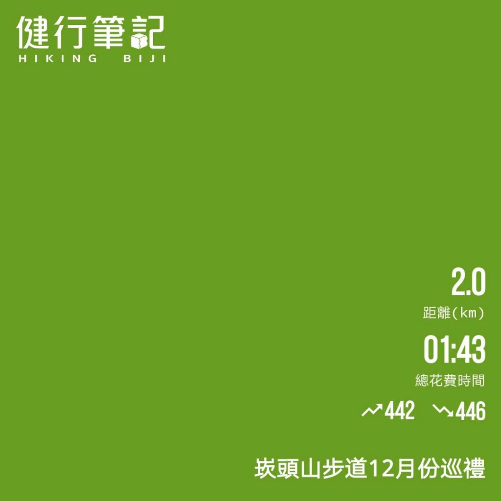  步道巡訪員 l 崁頭山步道12月份巡禮_1204894