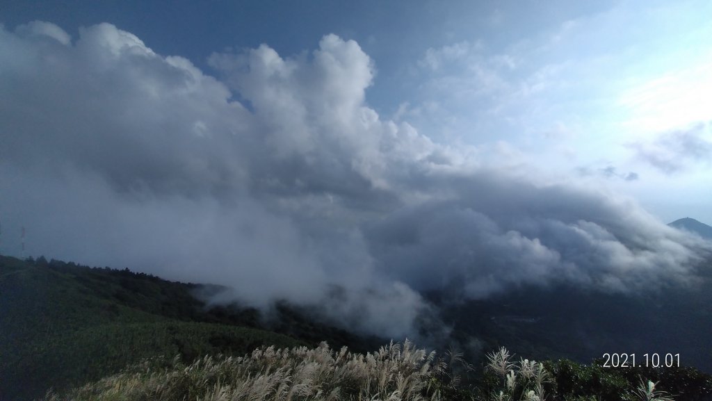 陽明山再見很滿意的雲瀑&觀音圈+夕陽，爽 !_1475021