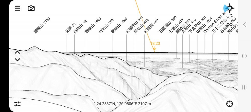 《台中》訪一葉蘭｜大雪山210林道（船型山林道）上烏石坑山20230412_2111526