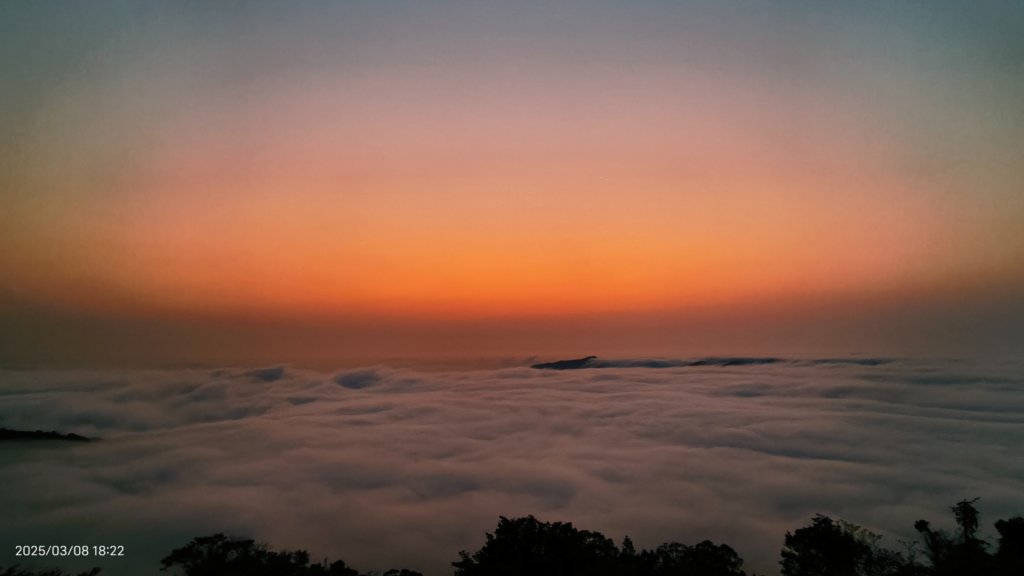 #馬那邦山 #夕陽 #雲海 #雲浪 3/8_2730412
