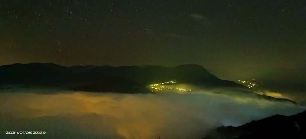 翡翠水庫/二格山星空夜景/月光雲海&大屯山曙光日出雲海_2394784