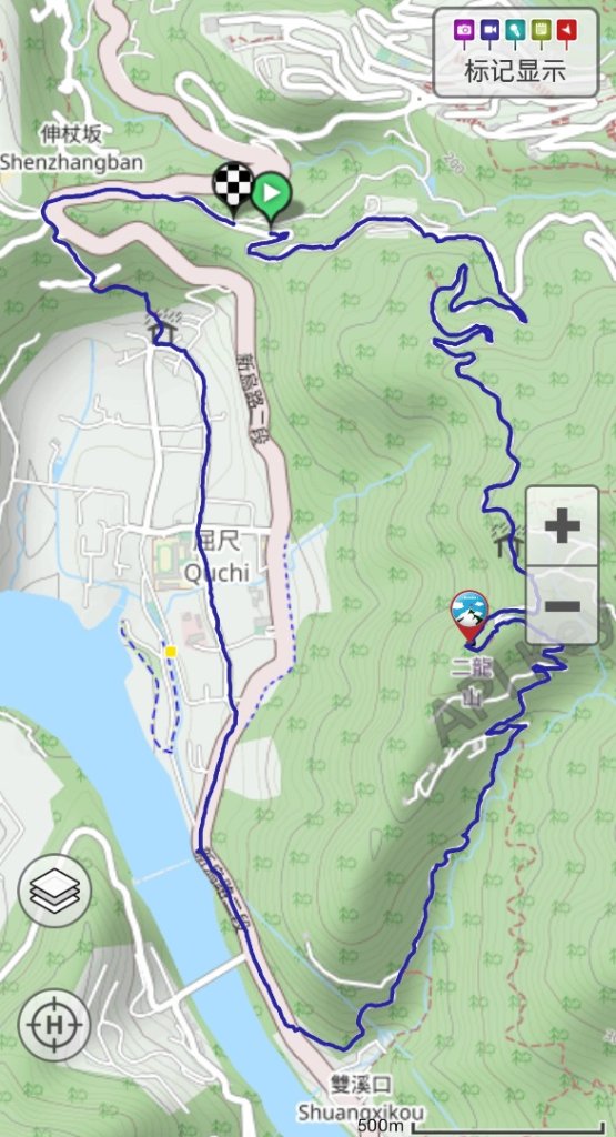 9/9屈尺永福路-四份子產業道路-二龍山-雙溪口-屈尺壩-文山農場_2589782
