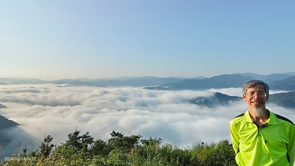 翡翠水庫壩頂星空月亮/日出雲海6/24 #日月同框雲海_2533526