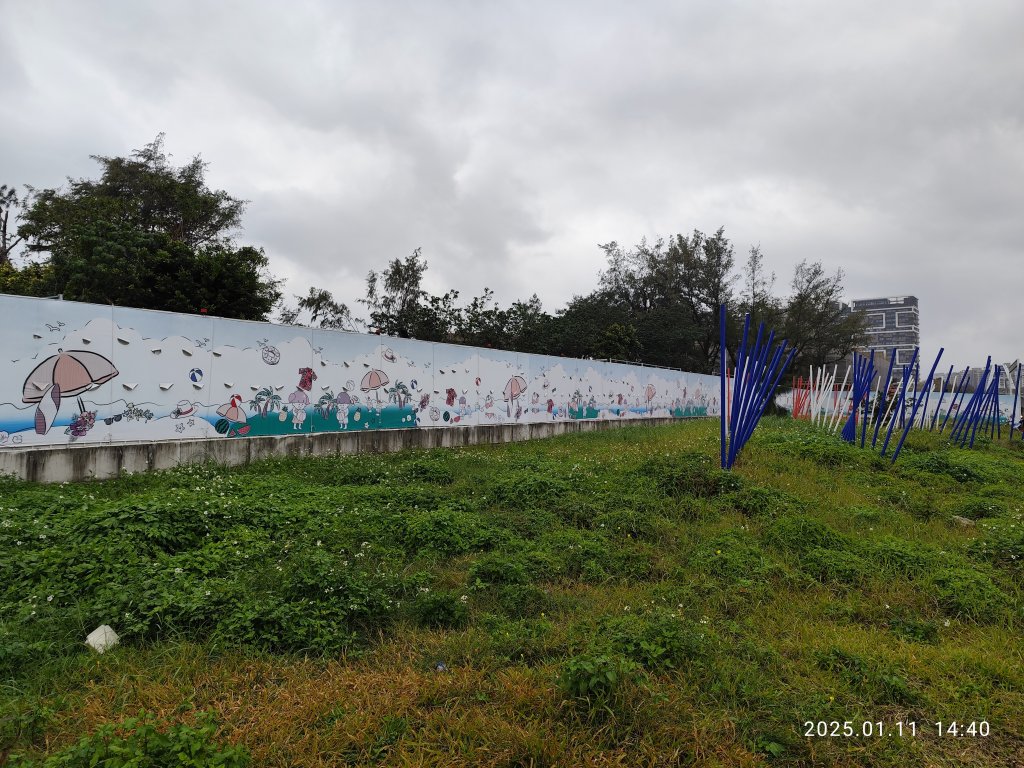 4-4 沙崙→望高樓遺址→清法滬尾戰役四部曲→公司田溪出海口、溪畔→淡海輕軌→淡水老街→內湖運動中心_2690266