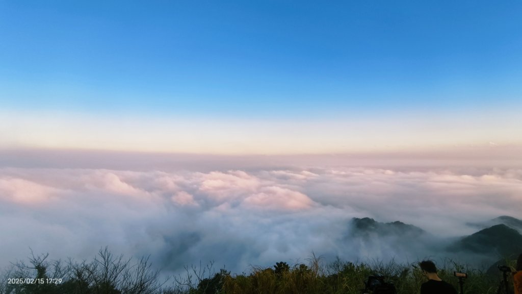 觀音山夕陽&琉璃光雲海&陽明山住六公園-中湖戰備道-小油坑&巴拉卡-于右任墓園琉璃光雲海_2713009