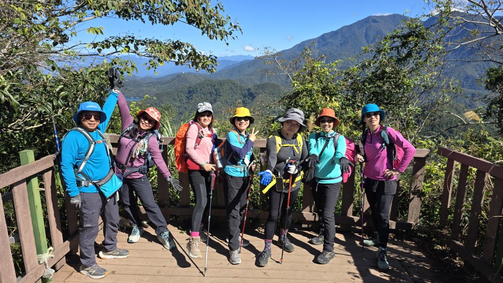南投美景，日月潭四秀，老么後尖山，欣賞集集大山、水社大山及日月潭湖光山色，一日撿二座小百岳，松柏坑山_2709073