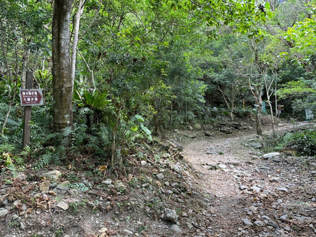 得卡倫步道上立霧山從砂卡噹步道回太魯閣國家公園遊客中心封面圖