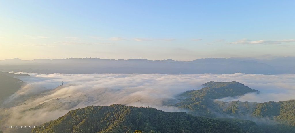 永遠看不膩的二格山藍天綠地雲海流瀑+日出火燒雲8/12&13陽明山流星雨夜空_2246713