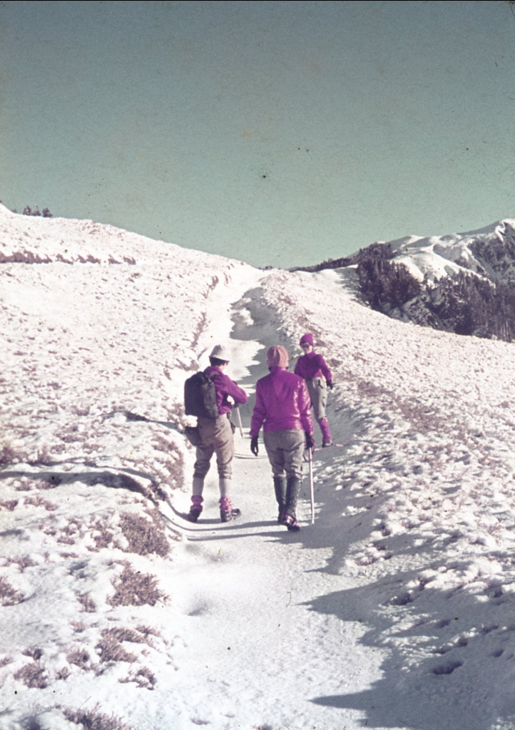 1972 春節奇萊南峰 能高北峰見瑞雪_25962