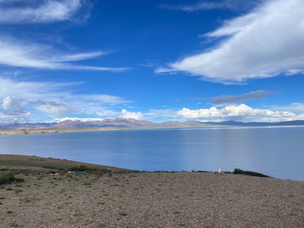 西藏的高山聖湖💙一措再措_2907337