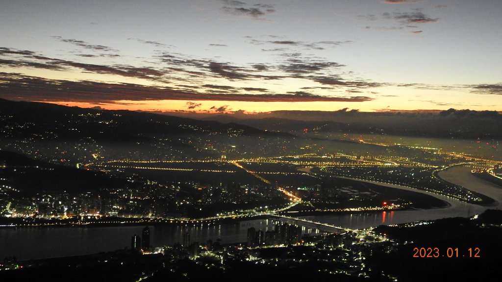 觀音山夜景/晨曦/日出&差強人意雲海&火燒雲_1991380