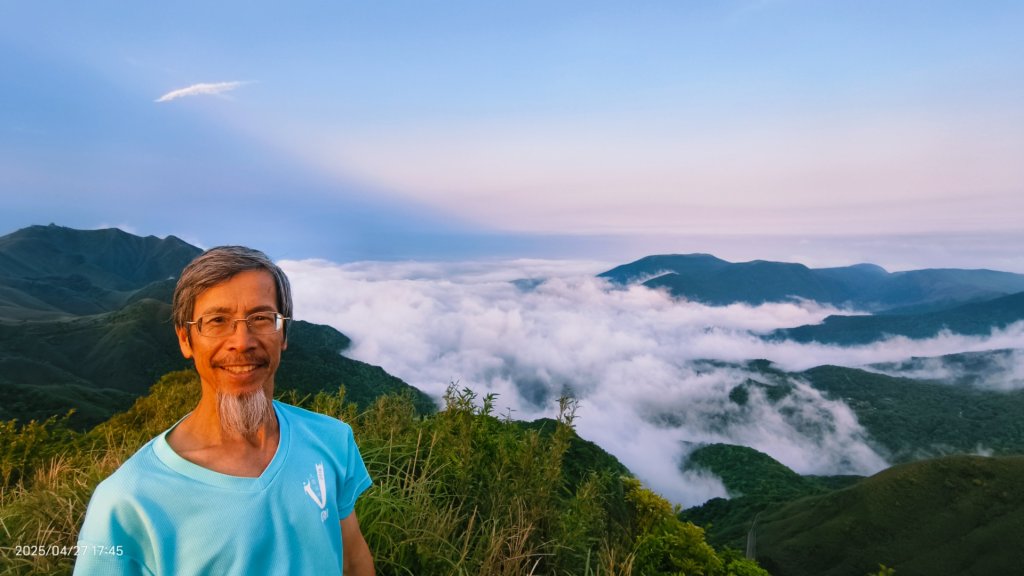 陽明山趴趴走 #琉璃光雲海 ，首拍 #綠鳩 4/27_2772170