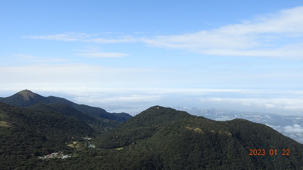 大年初一陽明山滿滿的日出雲海&水淹金山寺/天空之城，媲美20220127_2002294