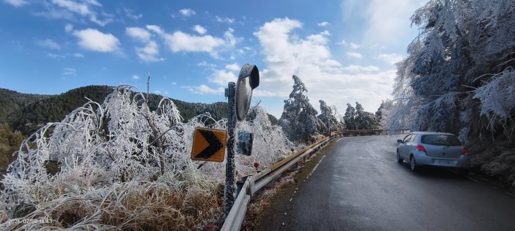 #霧淞 #雲海 #雲瀑 #霧虹 #太平山 #望洋山 #觀雲步道 #翠峰道路  2/8_2995270