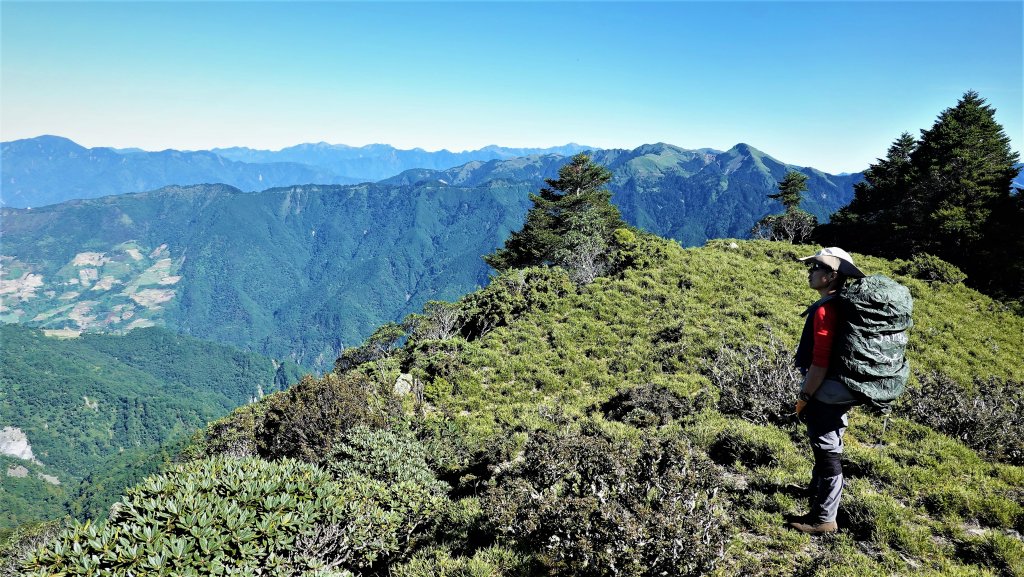 不一樣的角度欣賞奇萊南華之美登尾上山上深堀山經能高越嶺道兩日微探勘O型_1886393