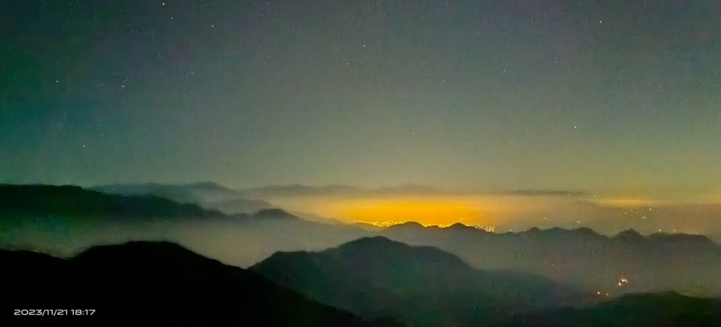 首登鳶嘴山-雲霧瀰漫/夕陽晚霞/星空夜景/琉璃光？11/21_2357137