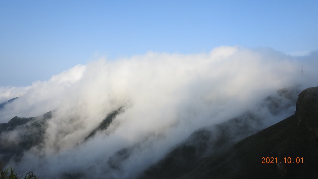 陽明山再見很滿意的雲瀑&觀音圈+夕陽，爽 !_1474917