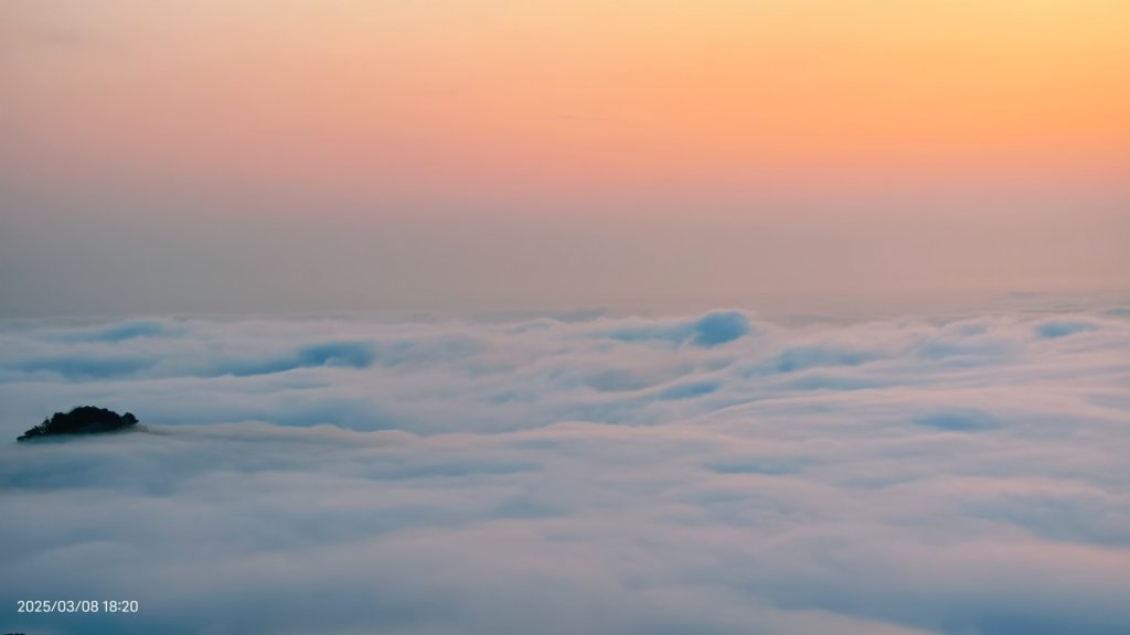 #馬那邦山 #夕陽 #雲海 #雲浪 3/8_2730397