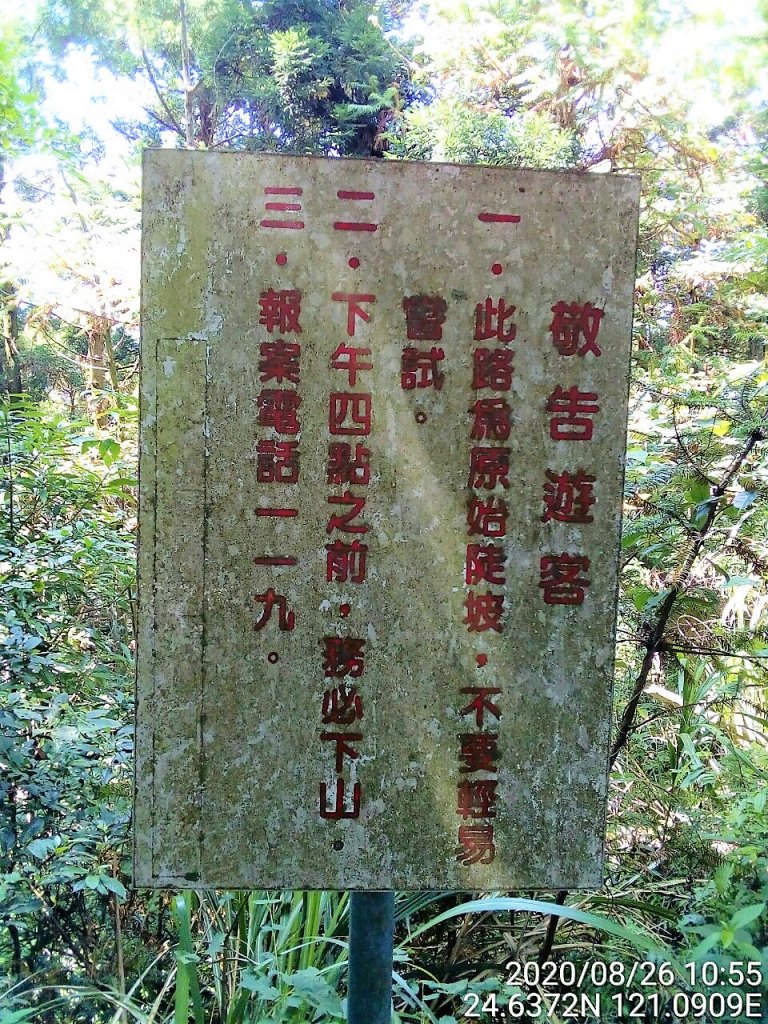 步道巡訪員 l 五指山九月巡訪日誌_1080301