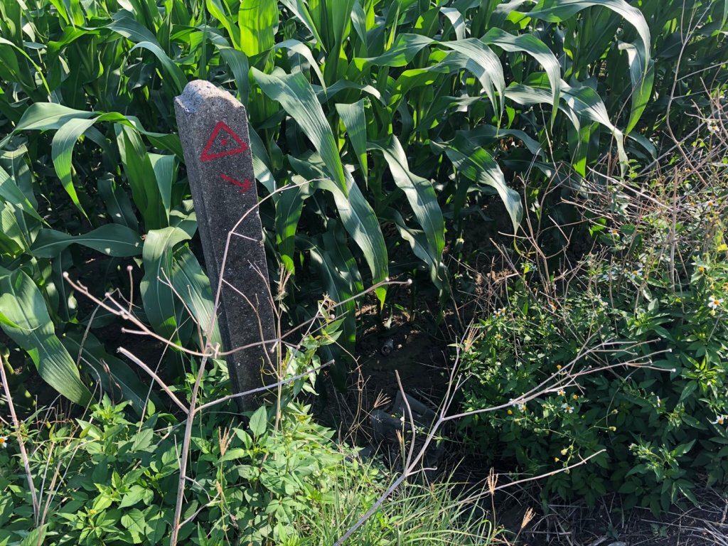 成為人類文明一部份的平地基石，台南學甲草苞圖根點、彰化田中崁頂3-239、台南官田川文山3-636_1388401