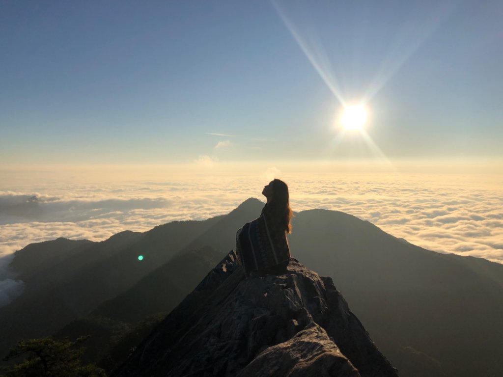 《台中和平區》鳶嘴山留下最美的日落封面圖