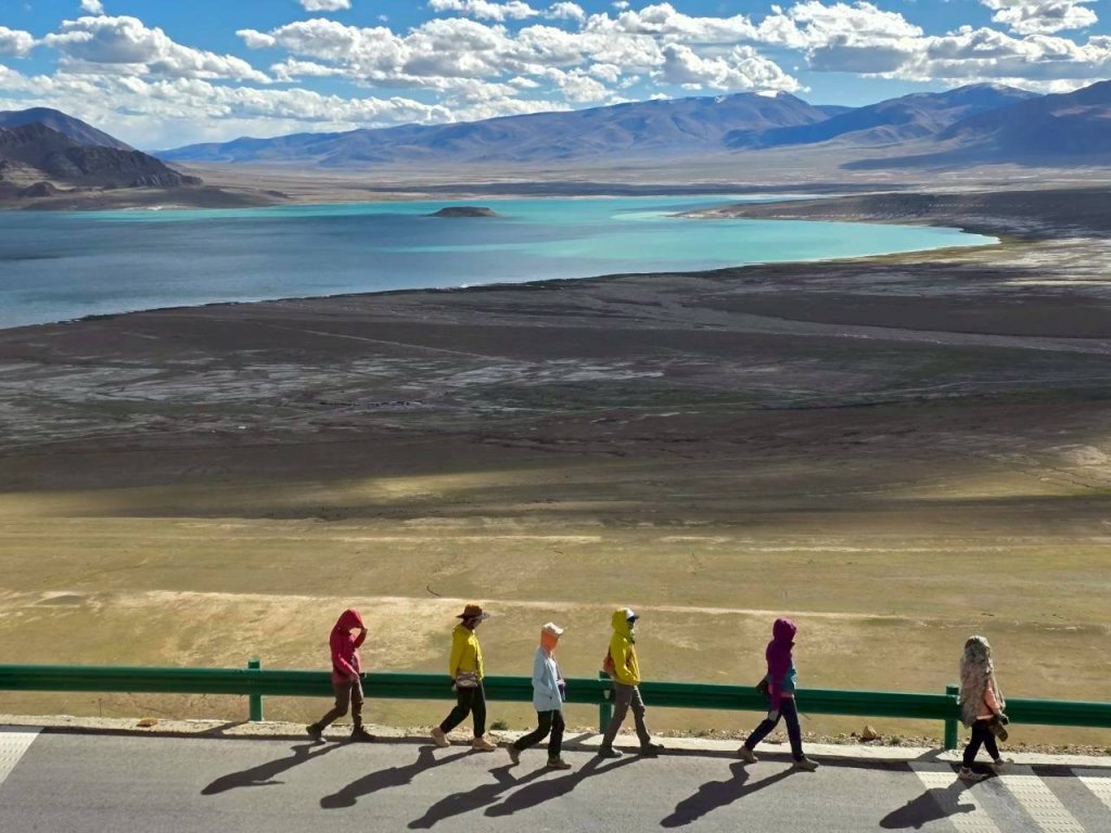 西藏的高山聖湖💙一措再措_2907635