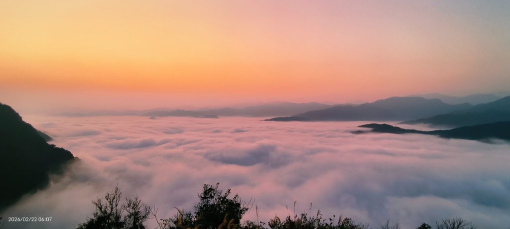 #翡翠水庫壩頂 #日出 #雲海 #藍腹鷴 2/22 #年初六封面圖