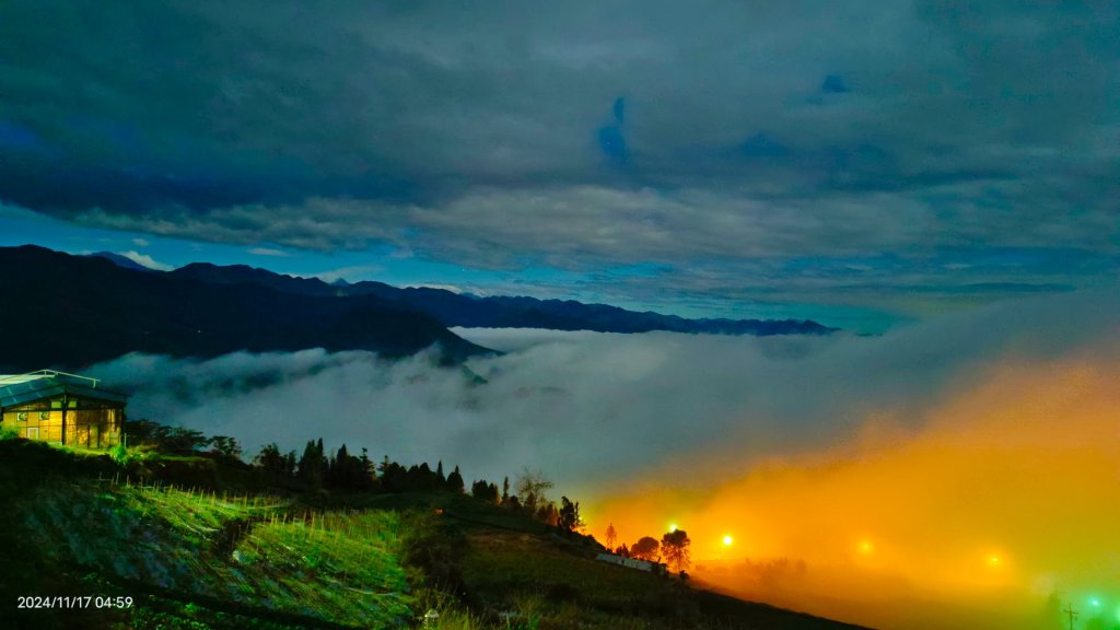 阿里山 #隙頂二延平 #頂石棹 #觀音圈 #雲海 #琉璃光 #雲瀑 #霧虹 11/17_2649836