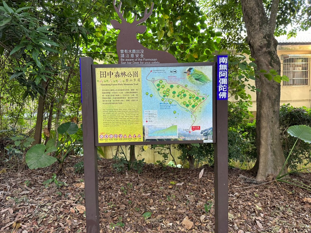 田中森林公園登山步道封面圖