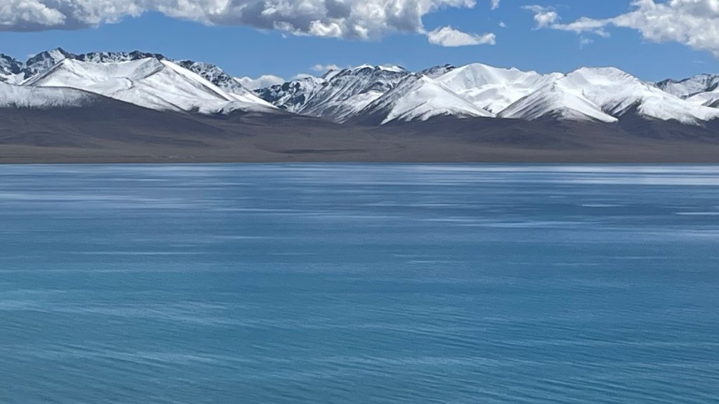 西藏的高山聖湖💙一措再措_2907456