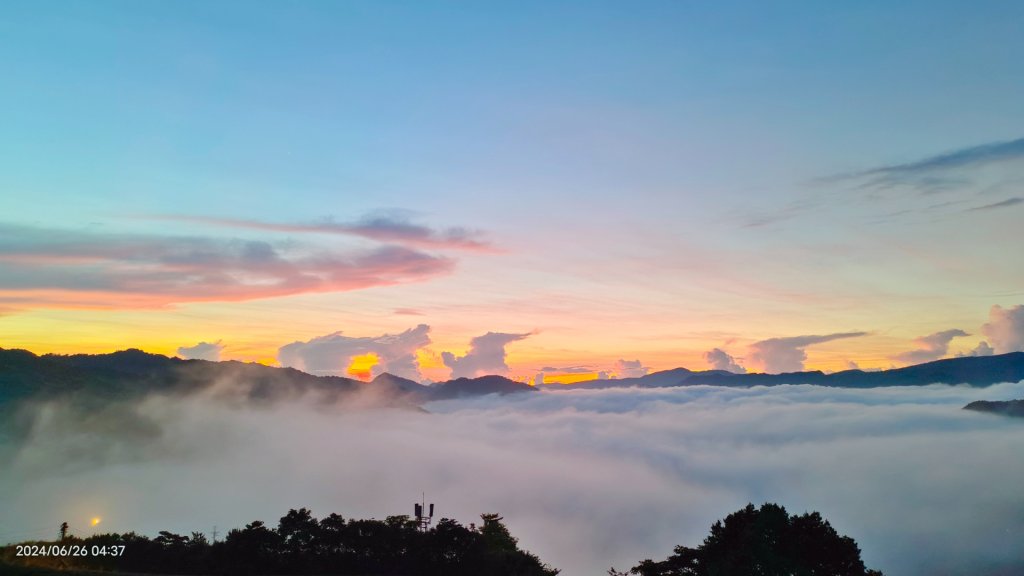 坪林趴趴走追雲趣 - 日出火燒雲雲海&觀音圈6/26 & 30_2535279