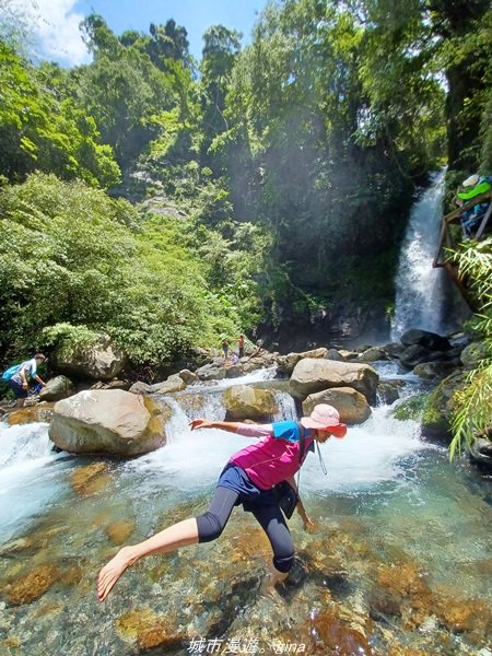 【台中和平】2022「谷關七雄，慢旅台中」登山活動認證。七雄中唯一有瀑布景觀~ 唐麻丹山x蝴蝶谷瀑布_1775989