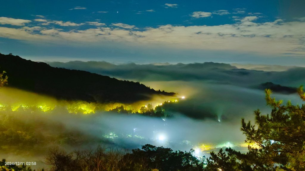 大屯山差強人意 #琉璃光 #火燒雲 #日出 #雲海 12/11_2666955