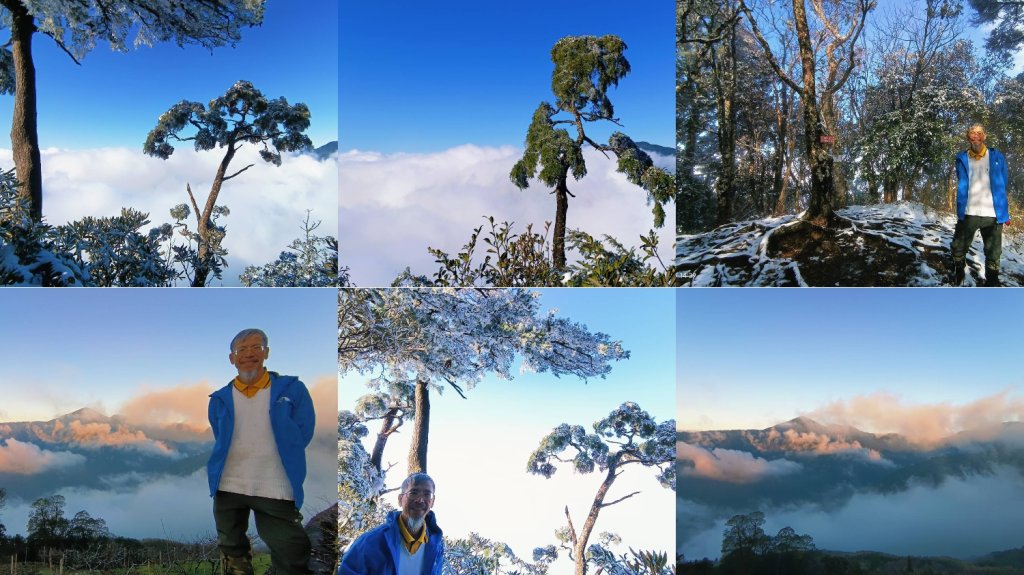 我的2025第一場雪，包場夫婦山，獨享差強人意的雪景&雲海。1/27封面圖