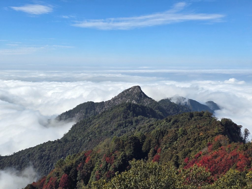 鳶嘴稍來山之楓紅／雲海_2974052