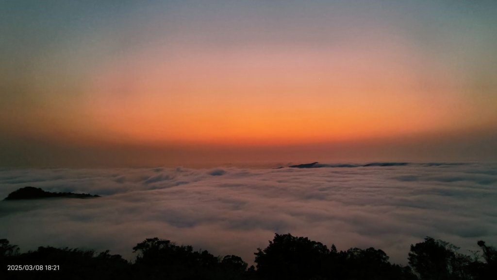 #馬那邦山 #夕陽 #雲海 #雲浪 3/8_2730407