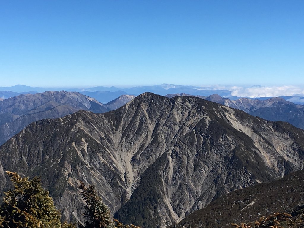 八通關山、八通關山西峰、秀姑巒山_526233