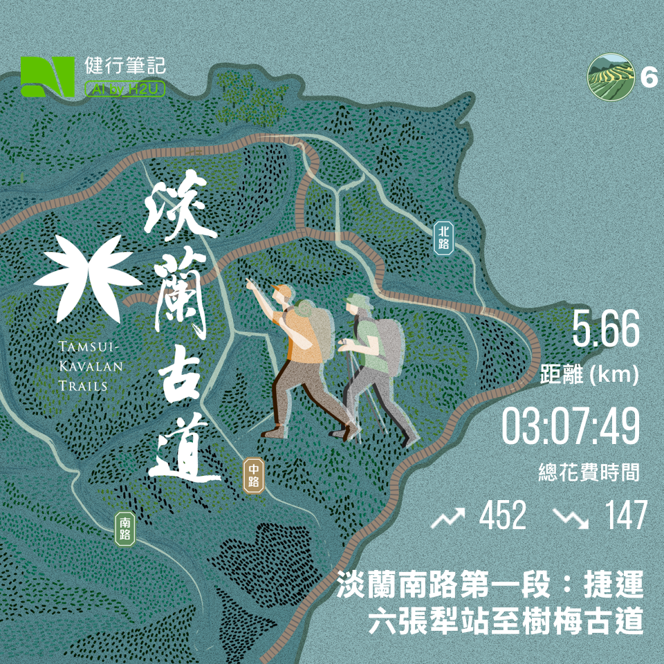 淡蘭古道南路第一段第二段封面圖