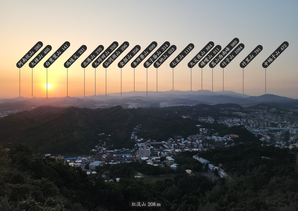 360度視野觀景小百岳-基隆紅淡山_2996423