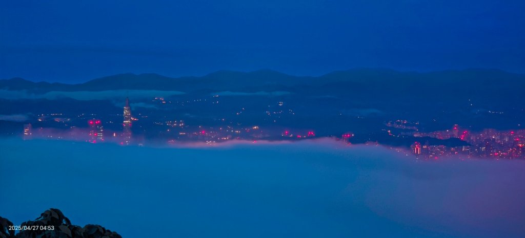 陽明山趴趴走 #琉璃光雲海 ，首拍 #綠鳩 4/27_2770784