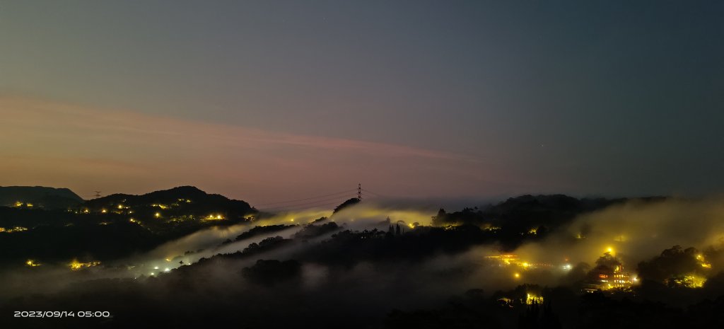 石碇星空夜景雲海流瀑/雲瀑/日出火燒雲&坪林開眼崙雲海9/14封面圖