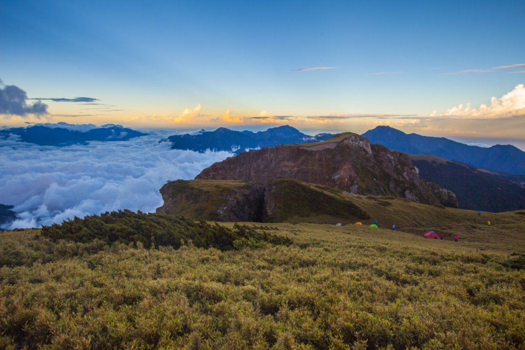 奇萊北壁下屏風山_1010488