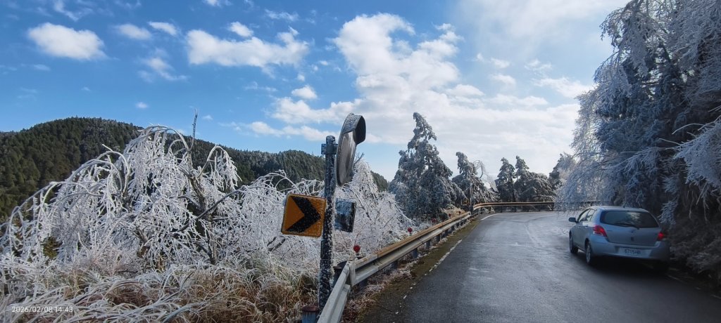#霧淞 #雲海 #雲瀑 #霧虹 #太平山 #望洋山 #觀雲步道 #翠峰道路  2/8_2995271