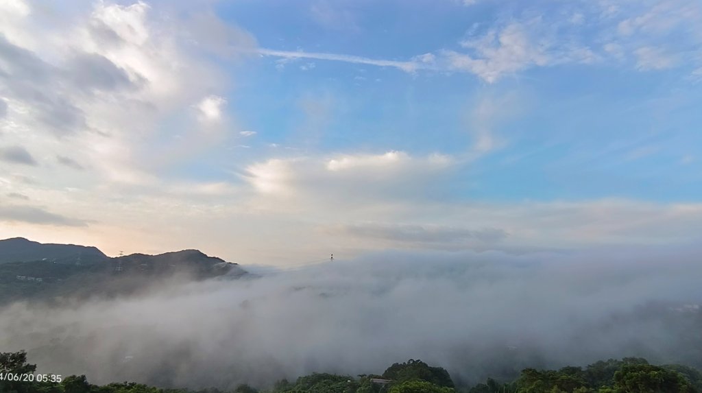 石碇趴趴走追雲趣-夜景雲瀑&日出&藍天雲瀑6/20 #雲瀑 #縮時攝影_2530790