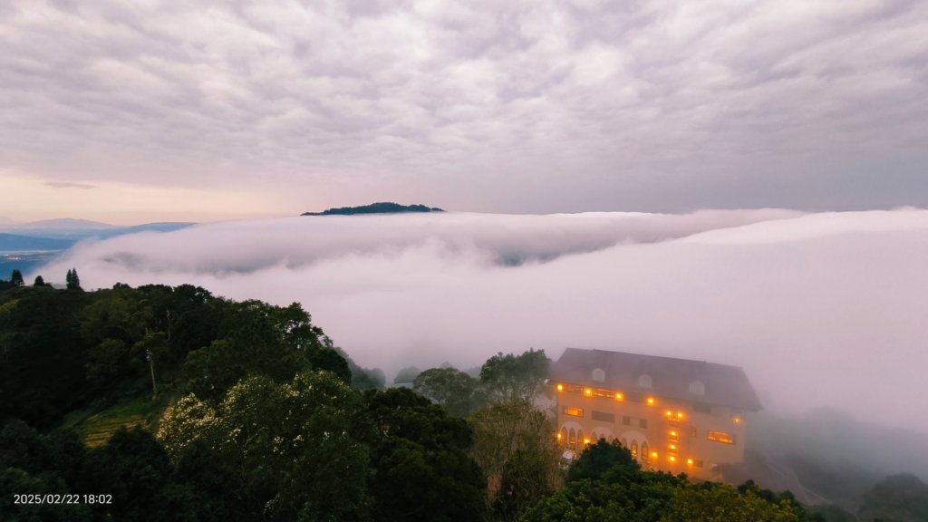 苗栗大湖 #薑麻園 #雲洞山莊 #琉璃光 #雲海 #雲瀑 2/22_2718335
