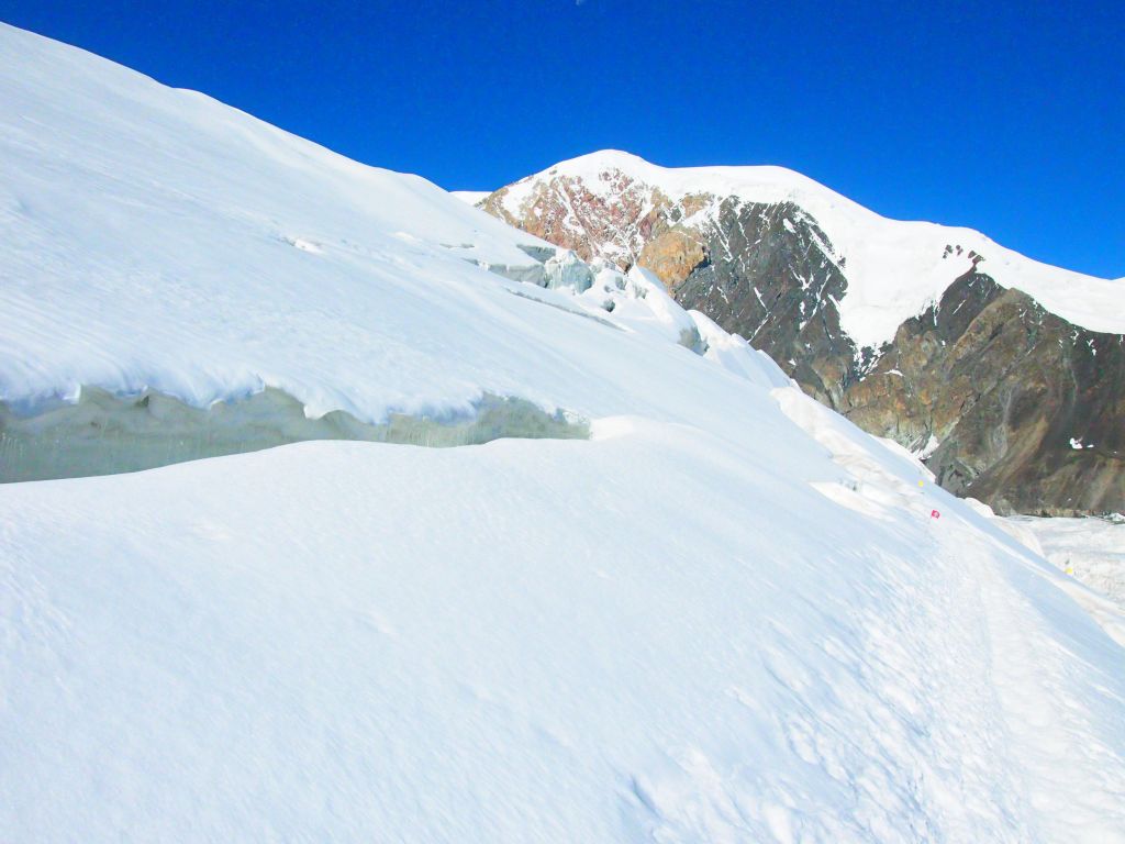 列寧峰，海拔7134公尺，海拔7134公尺--C1營地風景_118615