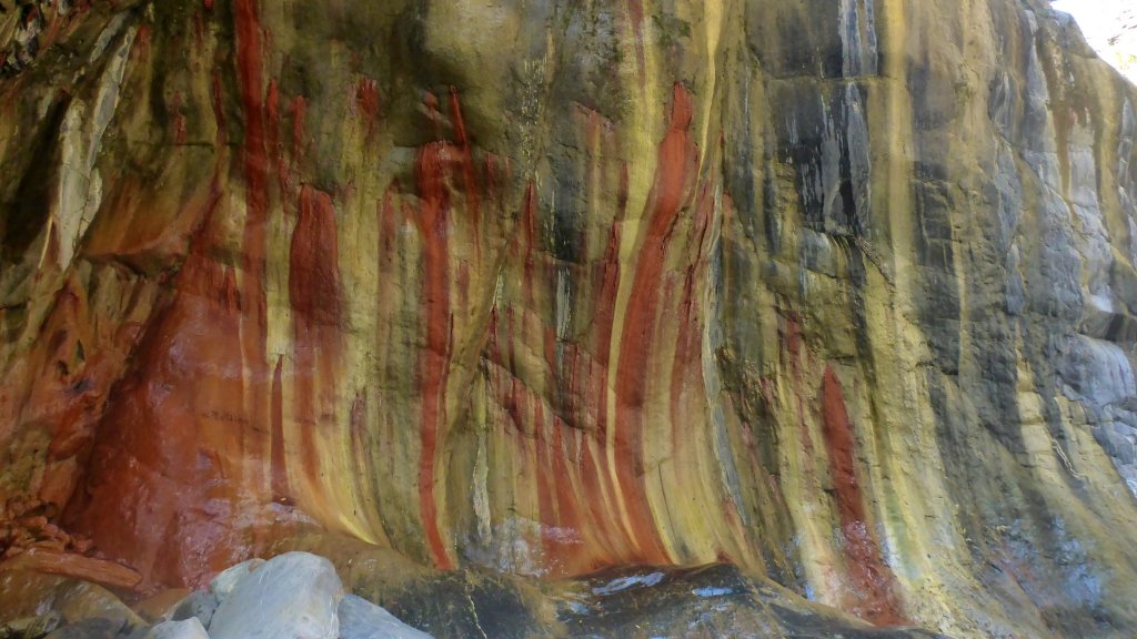 哈尤溪天然彩壁畫作_565573