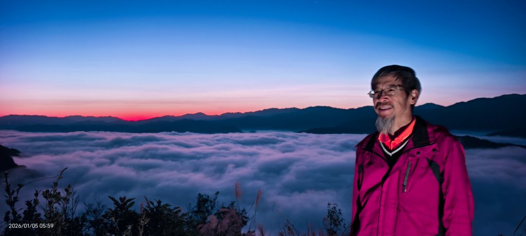 #新店四十份 #翡翠水庫壩頂 #覺真宮 #雲海 #日出 #雲瀑 #霧虹 1/5_2977219