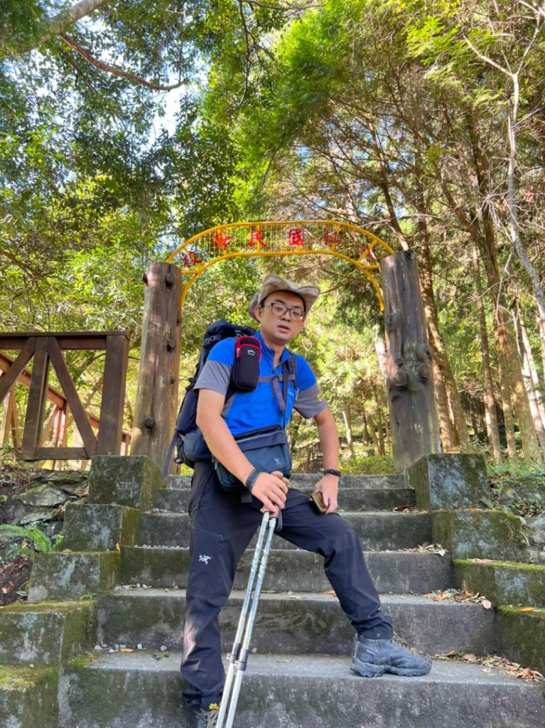 初生之犢不畏雄，初登八仙山就八唐縱走。自嘲阿瓜與阿呆 @@(快樂腳攀登谷關七雄行)_1861268